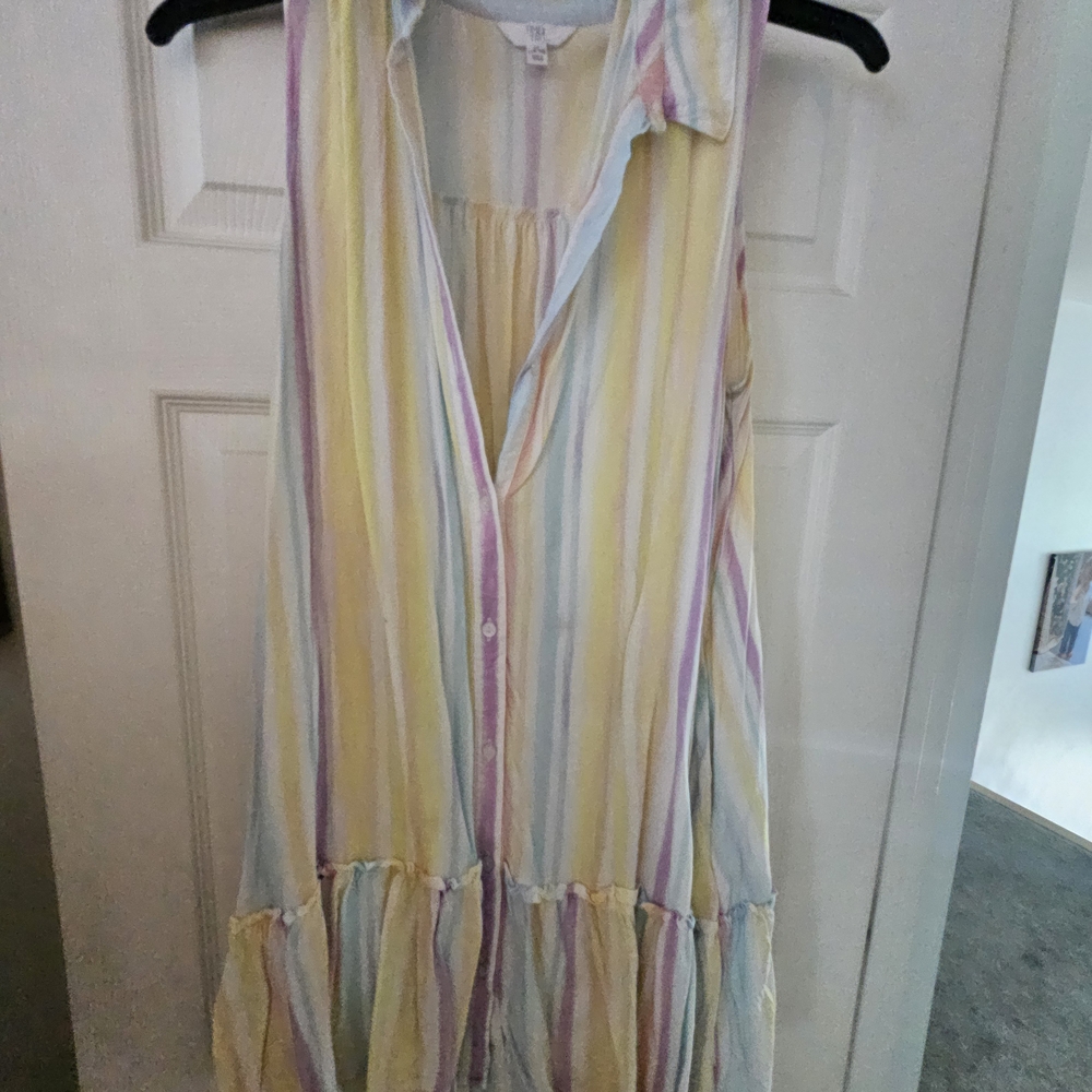 Striped Sleeveless Top